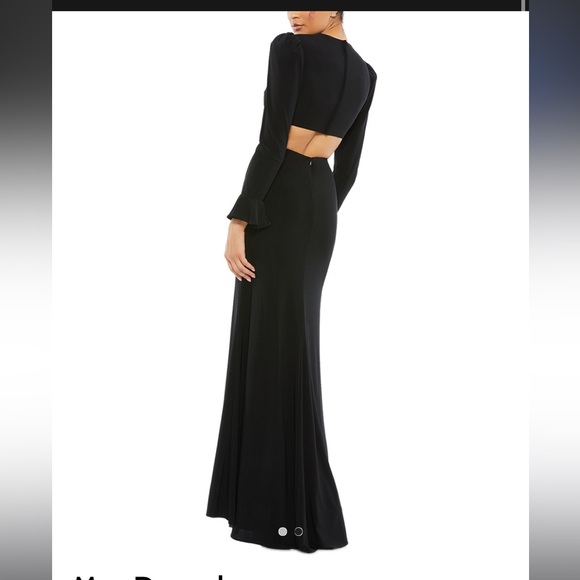 Mac Duggal Cutout Maxi Dress 67944 - Picture 3 of 8
